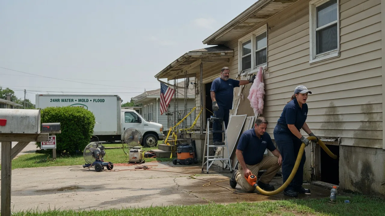 Water Damage Repair in Lurgan, PA near me
